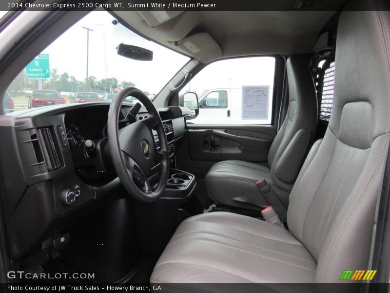 Summit White / Medium Pewter 2014 Chevrolet Express 2500 Cargo WT