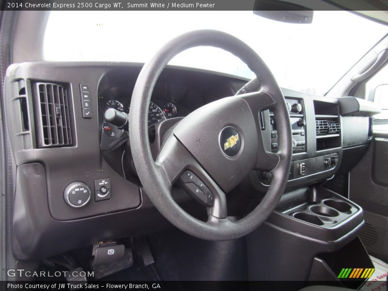 Summit White / Medium Pewter 2014 Chevrolet Express 2500 Cargo WT