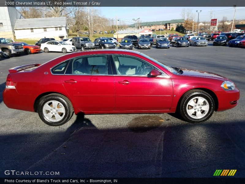 Red Jewel Tintcoat / Gray 2008 Chevrolet Impala LT