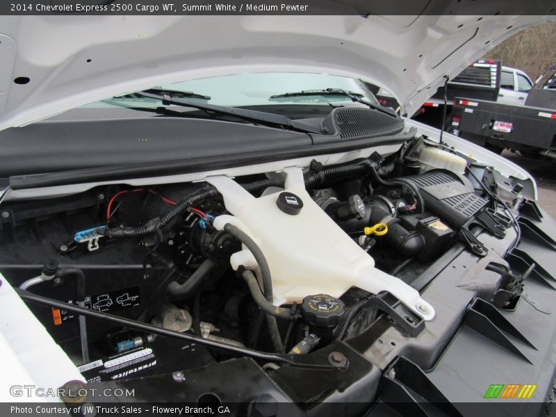 Summit White / Medium Pewter 2014 Chevrolet Express 2500 Cargo WT