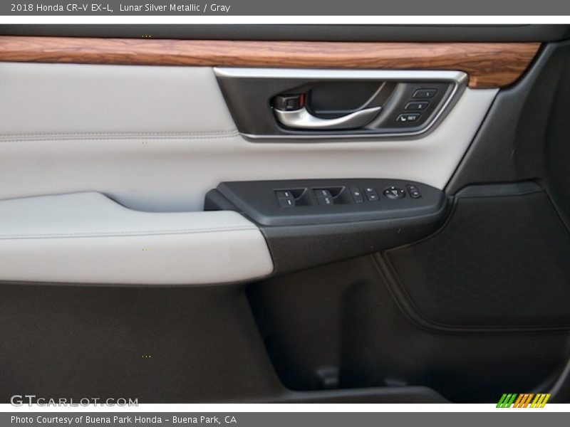 Lunar Silver Metallic / Gray 2018 Honda CR-V EX-L