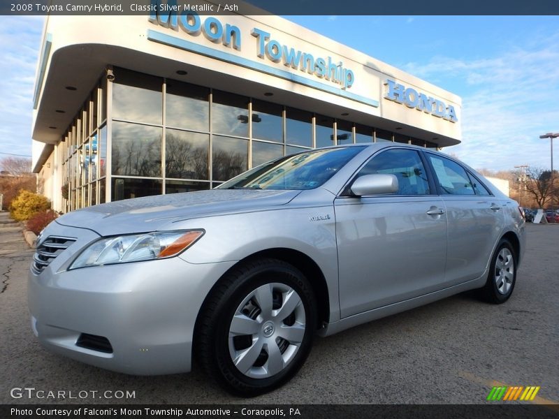 Classic Silver Metallic / Ash 2008 Toyota Camry Hybrid