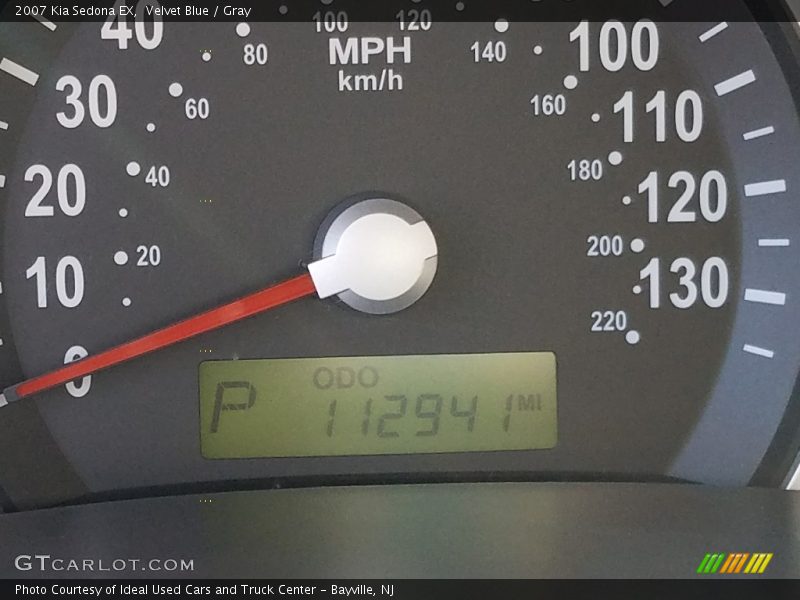 Velvet Blue / Gray 2007 Kia Sedona EX
