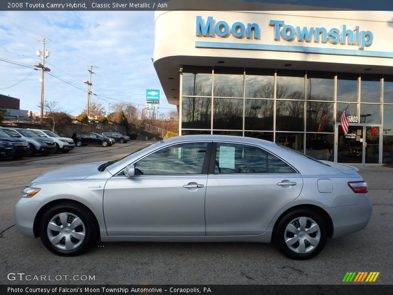 Classic Silver Metallic / Ash 2008 Toyota Camry Hybrid