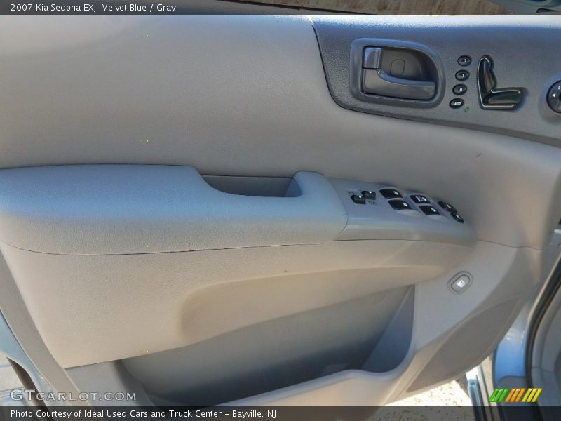 Velvet Blue / Gray 2007 Kia Sedona EX