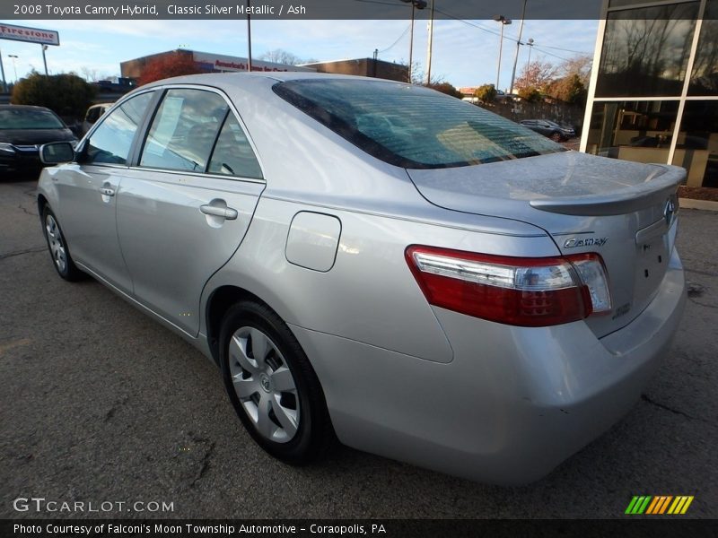 Classic Silver Metallic / Ash 2008 Toyota Camry Hybrid
