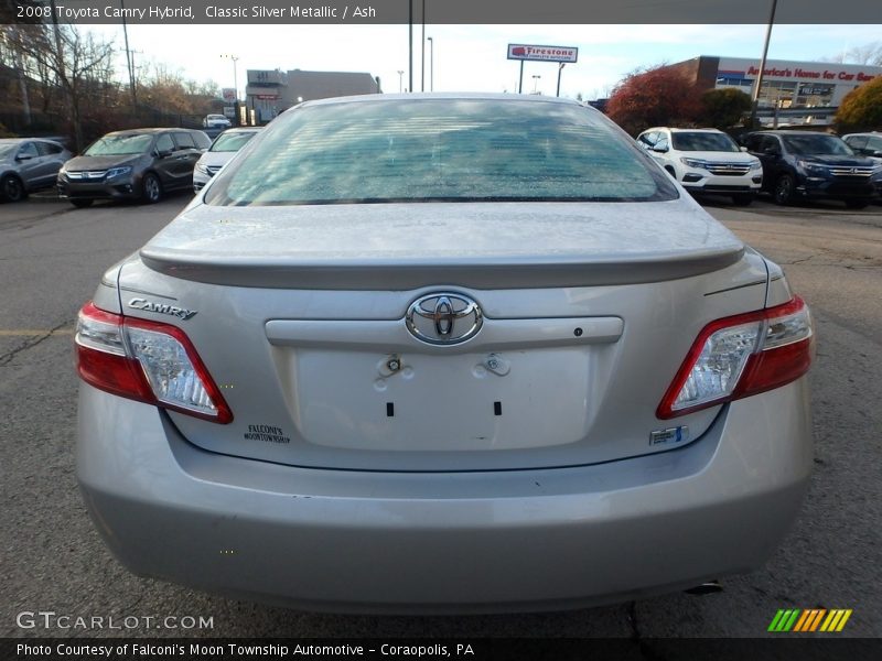 Classic Silver Metallic / Ash 2008 Toyota Camry Hybrid