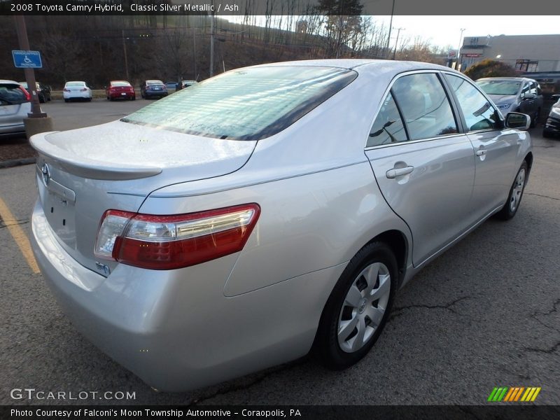 Classic Silver Metallic / Ash 2008 Toyota Camry Hybrid