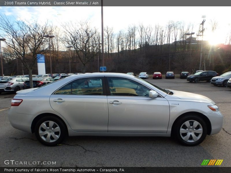 Classic Silver Metallic / Ash 2008 Toyota Camry Hybrid