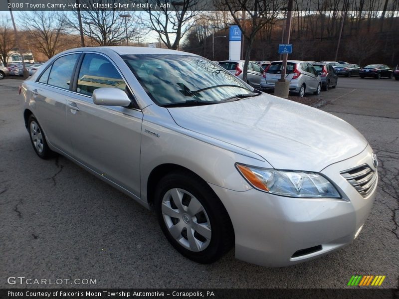 Classic Silver Metallic / Ash 2008 Toyota Camry Hybrid