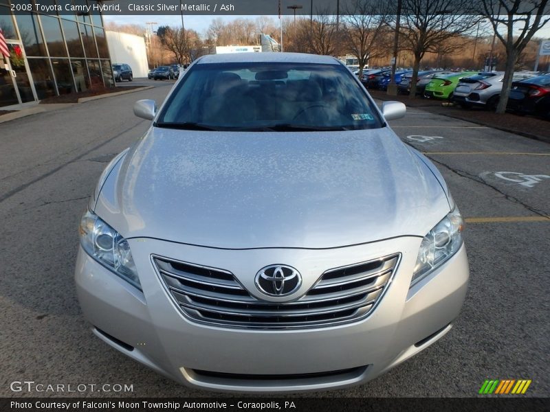 Classic Silver Metallic / Ash 2008 Toyota Camry Hybrid