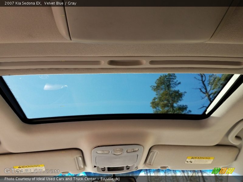 Velvet Blue / Gray 2007 Kia Sedona EX