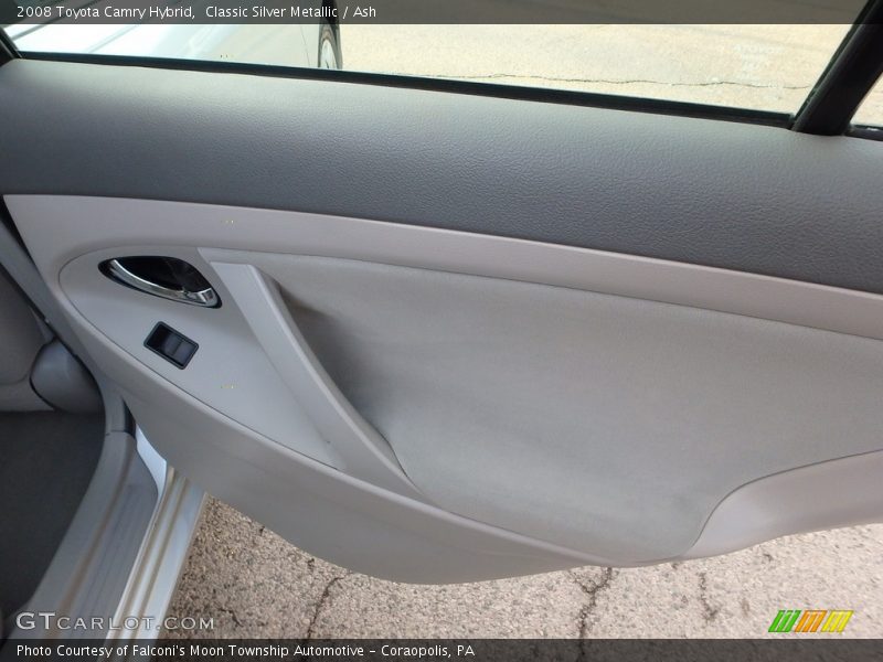 Classic Silver Metallic / Ash 2008 Toyota Camry Hybrid