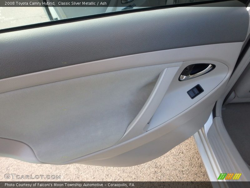 Classic Silver Metallic / Ash 2008 Toyota Camry Hybrid