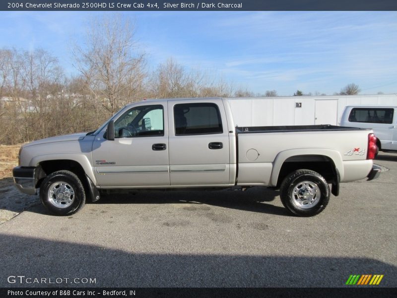 Silver Birch / Dark Charcoal 2004 Chevrolet Silverado 2500HD LS Crew Cab 4x4