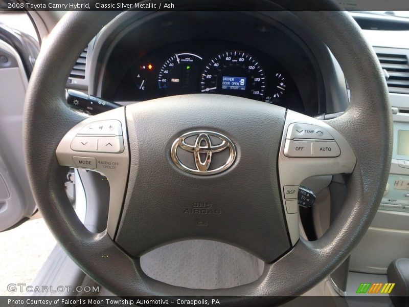 Classic Silver Metallic / Ash 2008 Toyota Camry Hybrid