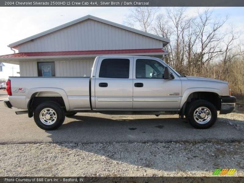 Silver Birch / Dark Charcoal 2004 Chevrolet Silverado 2500HD LS Crew Cab 4x4