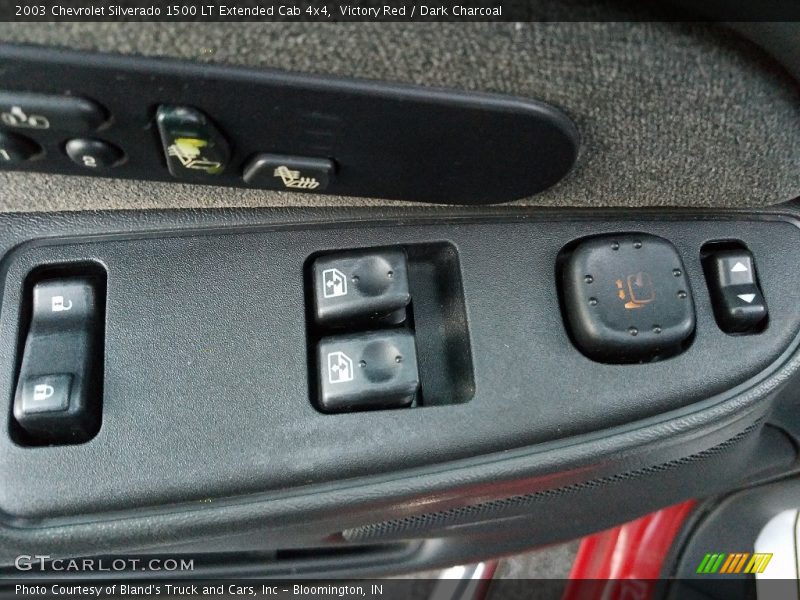 Victory Red / Dark Charcoal 2003 Chevrolet Silverado 1500 LT Extended Cab 4x4