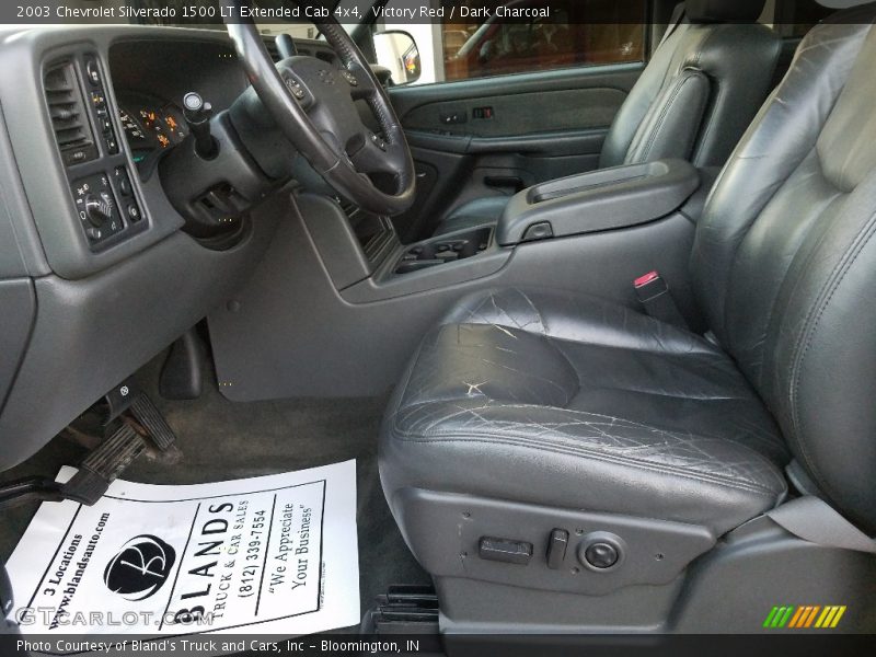 Victory Red / Dark Charcoal 2003 Chevrolet Silverado 1500 LT Extended Cab 4x4