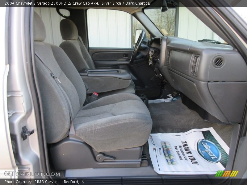 Silver Birch / Dark Charcoal 2004 Chevrolet Silverado 2500HD LS Crew Cab 4x4