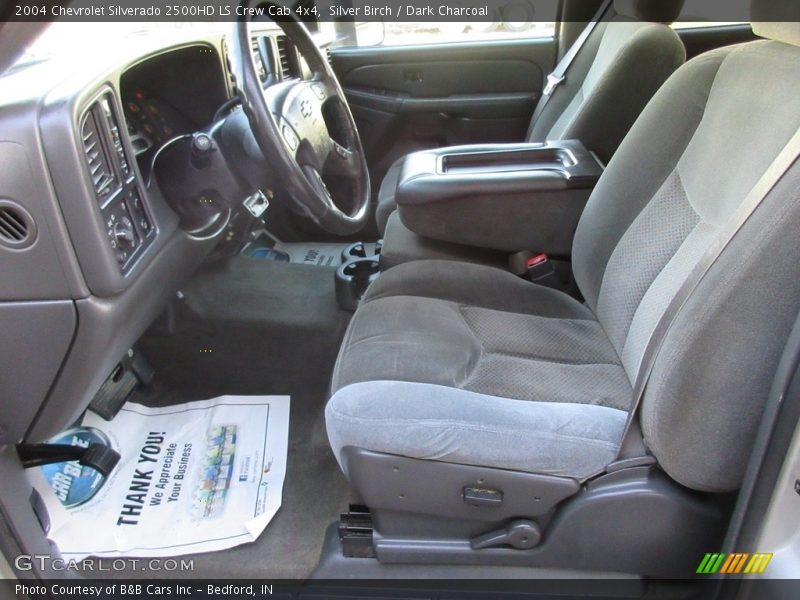 Silver Birch / Dark Charcoal 2004 Chevrolet Silverado 2500HD LS Crew Cab 4x4