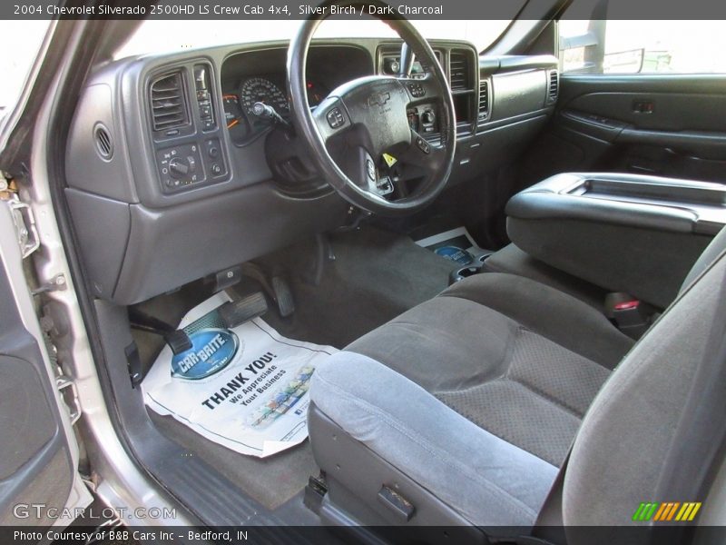 Silver Birch / Dark Charcoal 2004 Chevrolet Silverado 2500HD LS Crew Cab 4x4