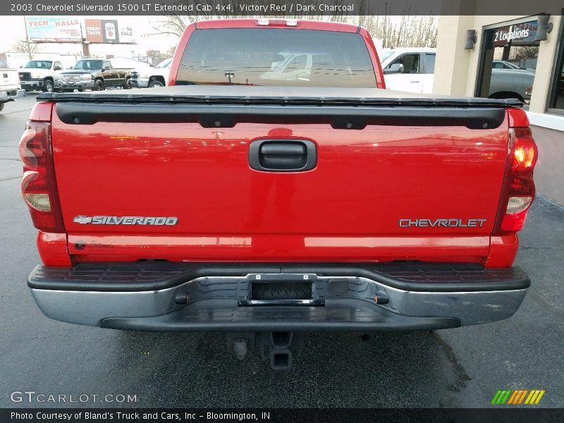 Victory Red / Dark Charcoal 2003 Chevrolet Silverado 1500 LT Extended Cab 4x4