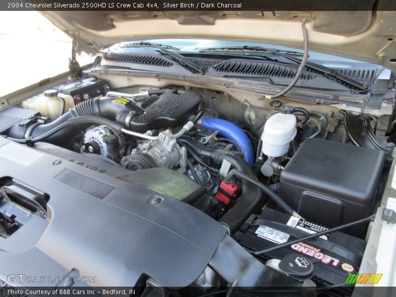 Silver Birch / Dark Charcoal 2004 Chevrolet Silverado 2500HD LS Crew Cab 4x4