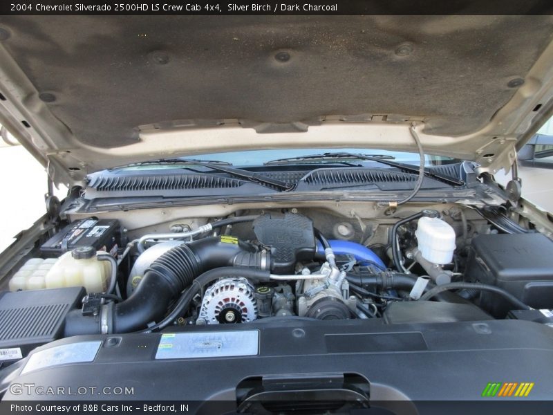 Silver Birch / Dark Charcoal 2004 Chevrolet Silverado 2500HD LS Crew Cab 4x4