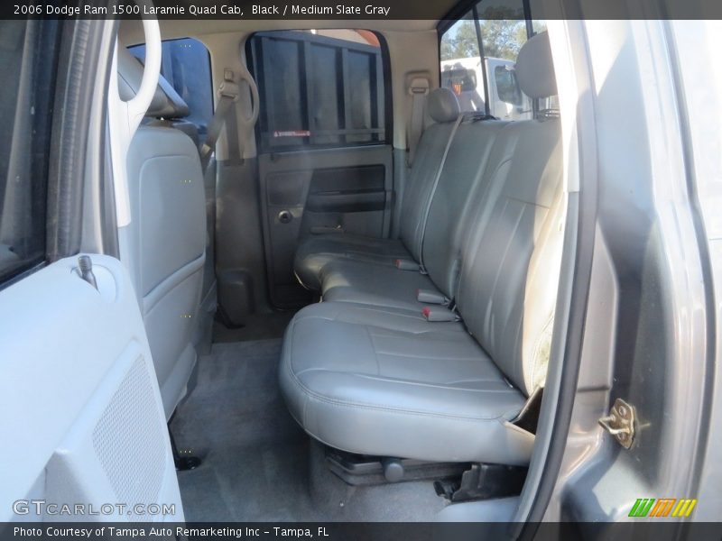 Black / Medium Slate Gray 2006 Dodge Ram 1500 Laramie Quad Cab