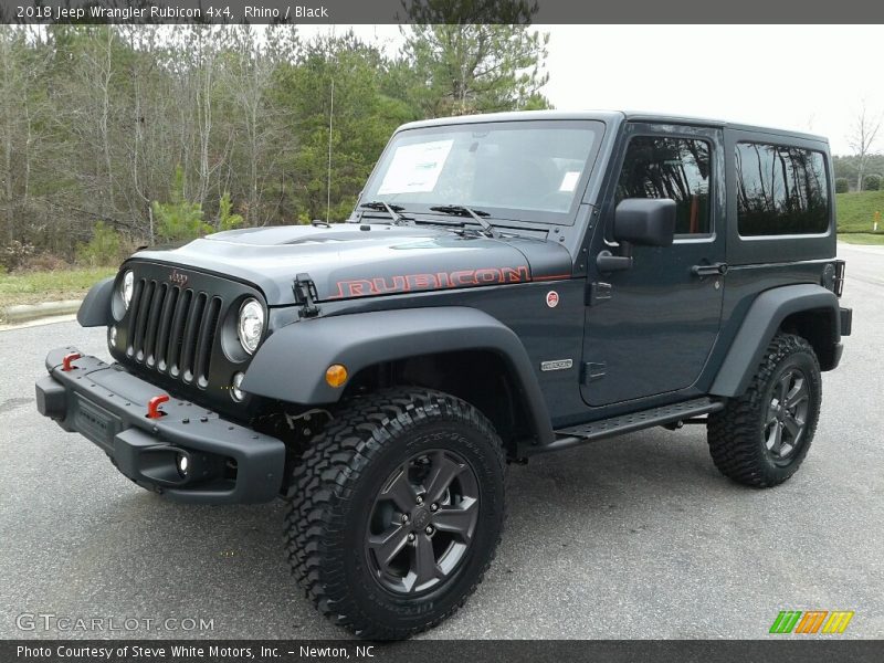 Front 3/4 View of 2018 Wrangler Rubicon 4x4