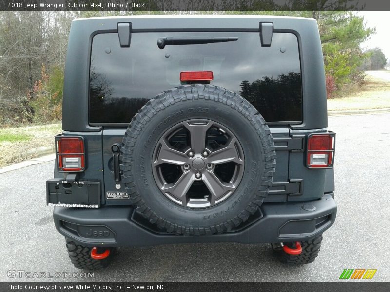 Rhino / Black 2018 Jeep Wrangler Rubicon 4x4