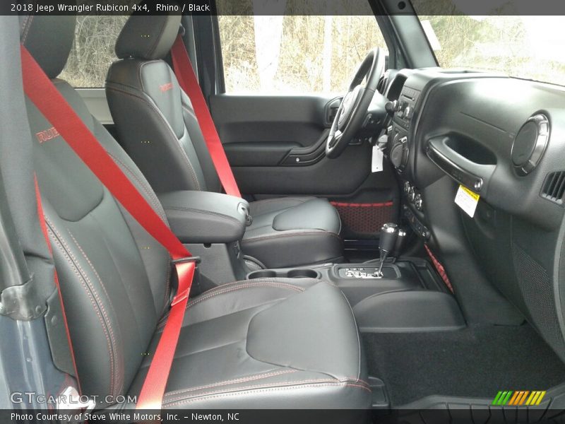 Rhino / Black 2018 Jeep Wrangler Rubicon 4x4