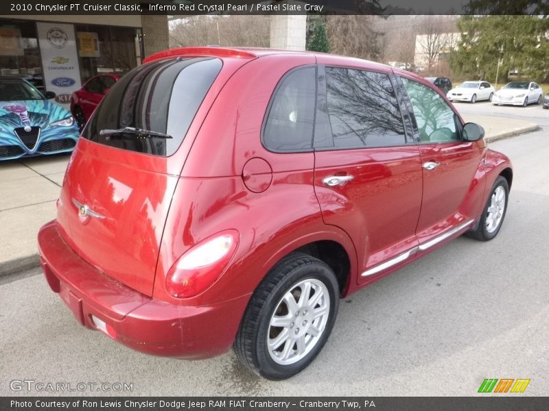 Inferno Red Crystal Pearl / Pastel Slate Gray 2010 Chrysler PT Cruiser Classic