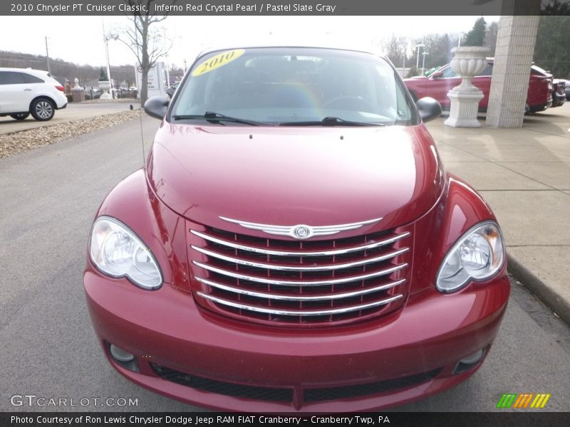 Inferno Red Crystal Pearl / Pastel Slate Gray 2010 Chrysler PT Cruiser Classic
