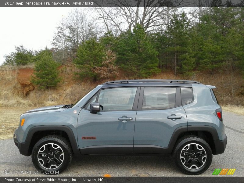 Anvil / Black 2017 Jeep Renegade Trailhawk 4x4
