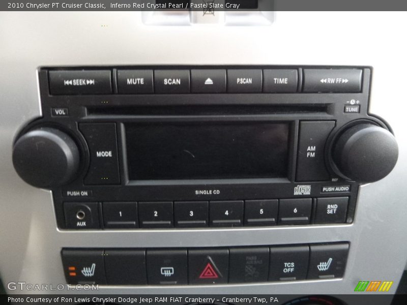 Inferno Red Crystal Pearl / Pastel Slate Gray 2010 Chrysler PT Cruiser Classic