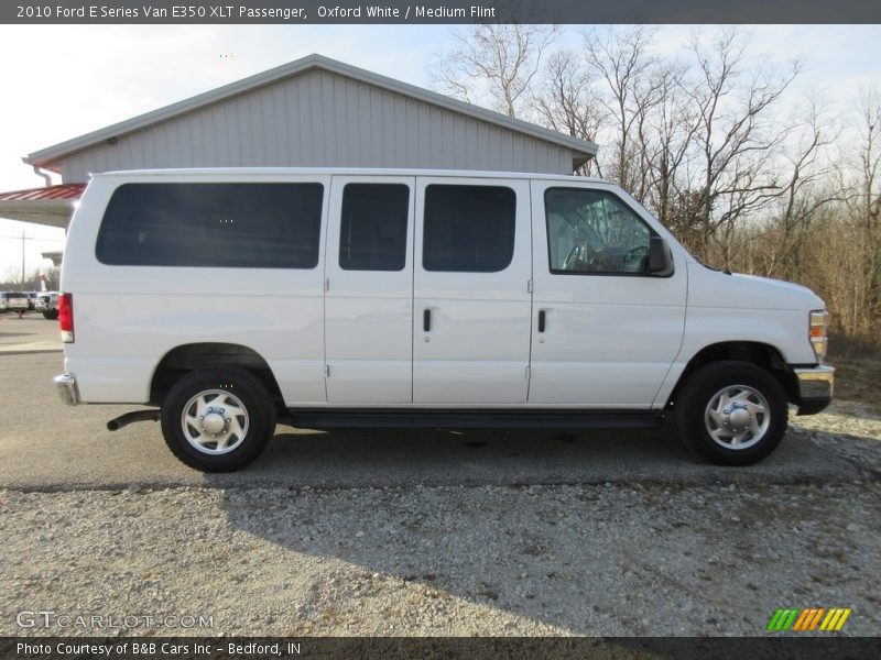 Oxford White / Medium Flint 2010 Ford E Series Van E350 XLT Passenger