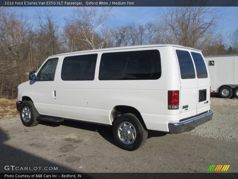 Oxford White / Medium Flint 2010 Ford E Series Van E350 XLT Passenger