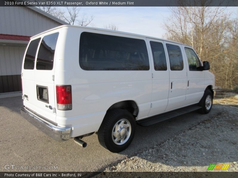Oxford White / Medium Flint 2010 Ford E Series Van E350 XLT Passenger