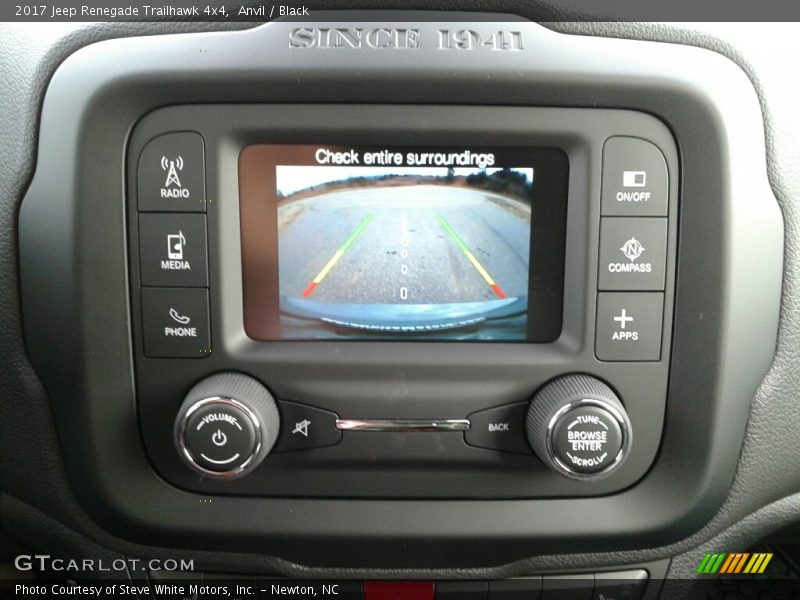 Anvil / Black 2017 Jeep Renegade Trailhawk 4x4