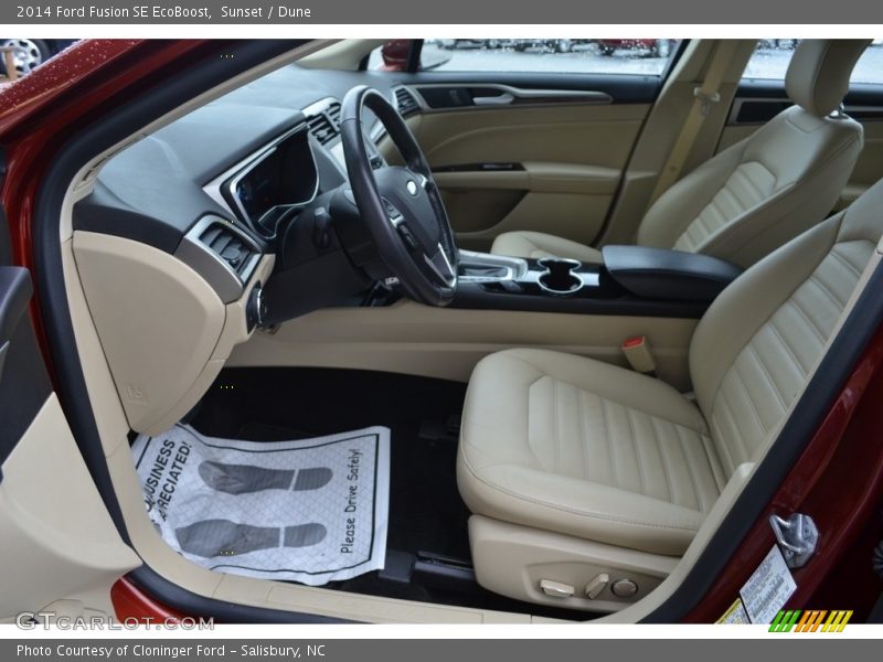 Sunset / Dune 2014 Ford Fusion SE EcoBoost