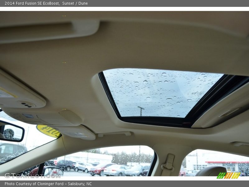 Sunset / Dune 2014 Ford Fusion SE EcoBoost