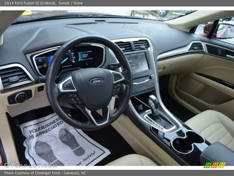 Sunset / Dune 2014 Ford Fusion SE EcoBoost
