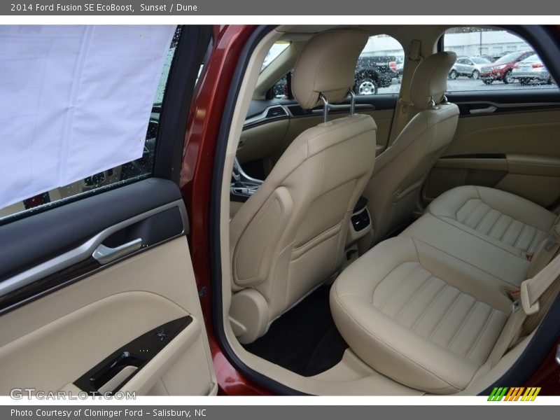 Sunset / Dune 2014 Ford Fusion SE EcoBoost