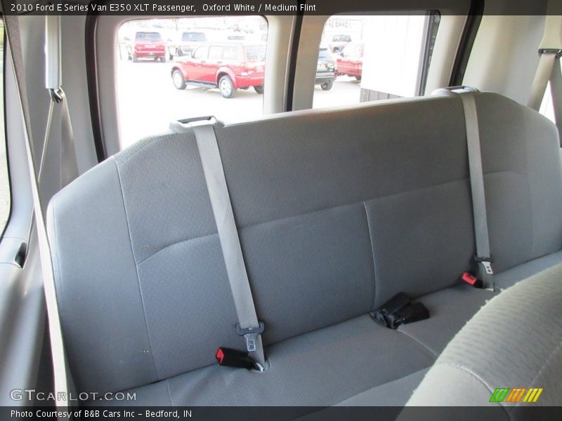 Oxford White / Medium Flint 2010 Ford E Series Van E350 XLT Passenger