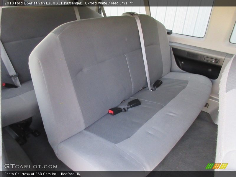 Oxford White / Medium Flint 2010 Ford E Series Van E350 XLT Passenger