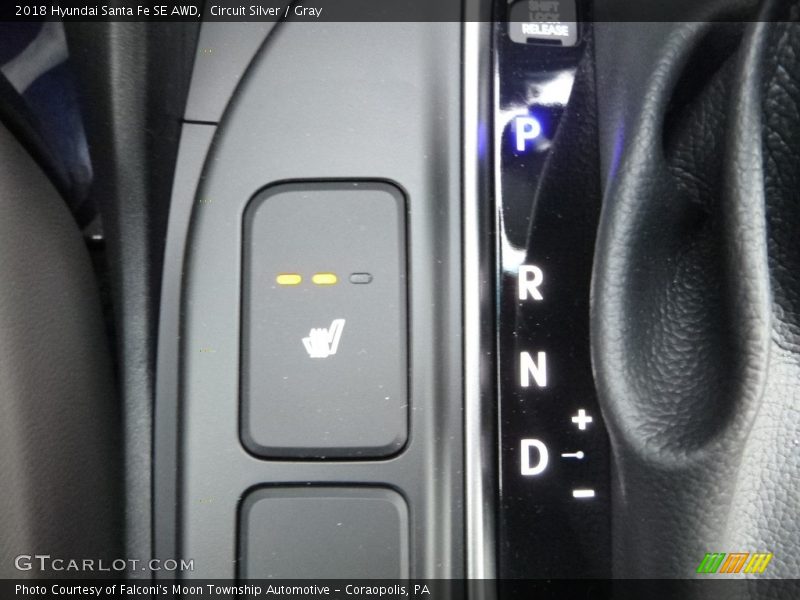 Circuit Silver / Gray 2018 Hyundai Santa Fe SE AWD