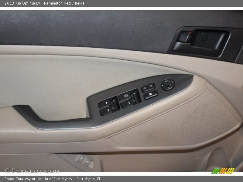 Remington Red / Beige 2013 Kia Optima LX