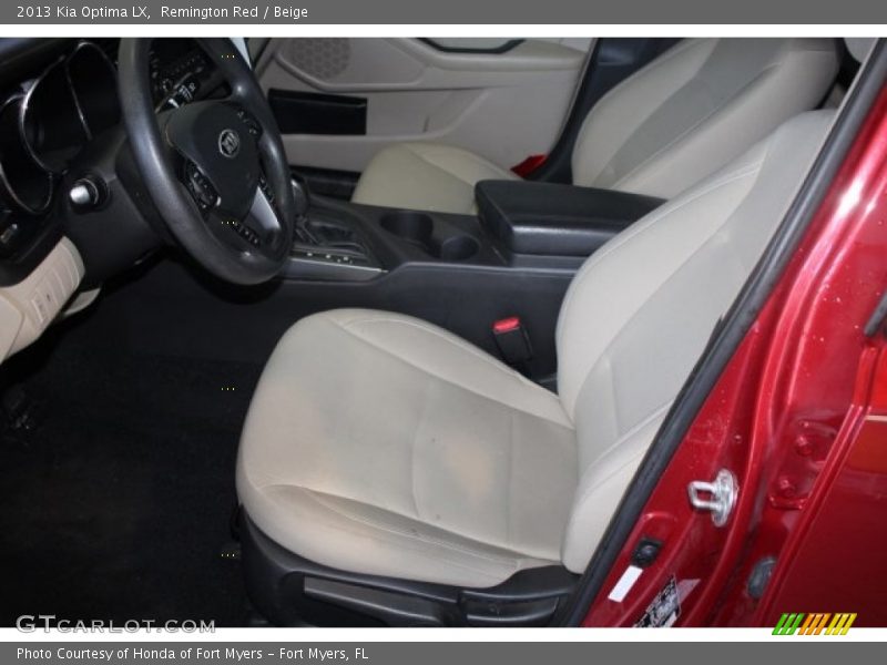 Remington Red / Beige 2013 Kia Optima LX